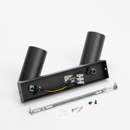 Brilagi - Спот SELE 2xGU10/30W/230V черен