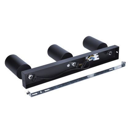 Brilagi - Спот SELE 3xGU10/30W/230V черен/златист