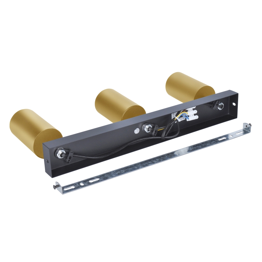 Brilagi - Спот SELE GOLDEN 3xGU10/30W/230V черен/златист