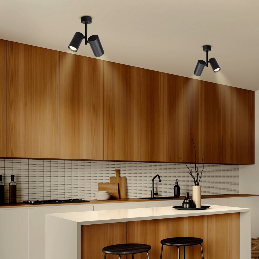 Brilagi - Спот SELE VERTICAL 2xGU10/30W/230V черен