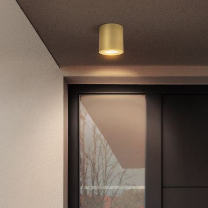 Brilagi - Спот за баня MIA 1xGU10/30W/230V 84x80 mm златист IP54