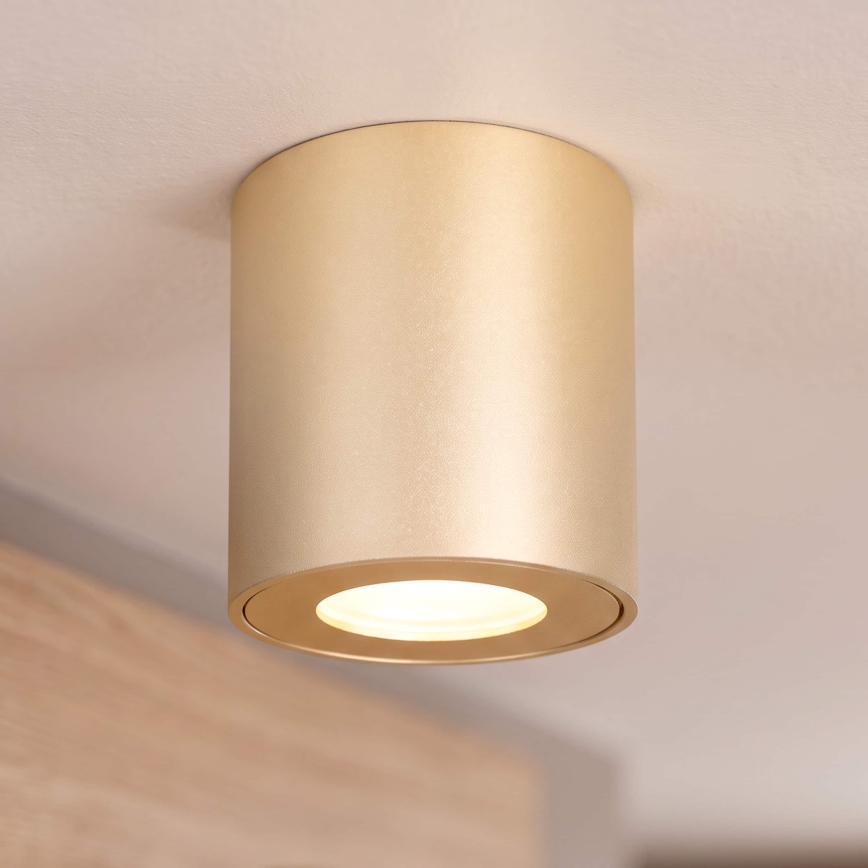 BRILAGI - Спот за баня MIA 1xGU10/30W/230V 84x80 mm златист IP54