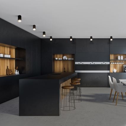 Brilagi - Спот за баня SELE 1xGU10/30W/230V IP44 черен