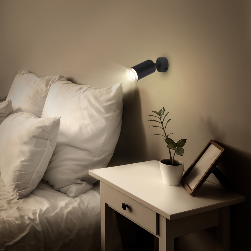 Brilagi - Спот за баня SELE 1xGU10/30W/230V IP44 черен