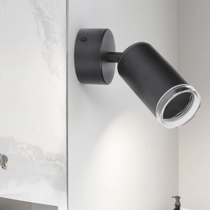 Brilagi - Спот за баня SELE 1xGU10/30W/230V IP44 черен