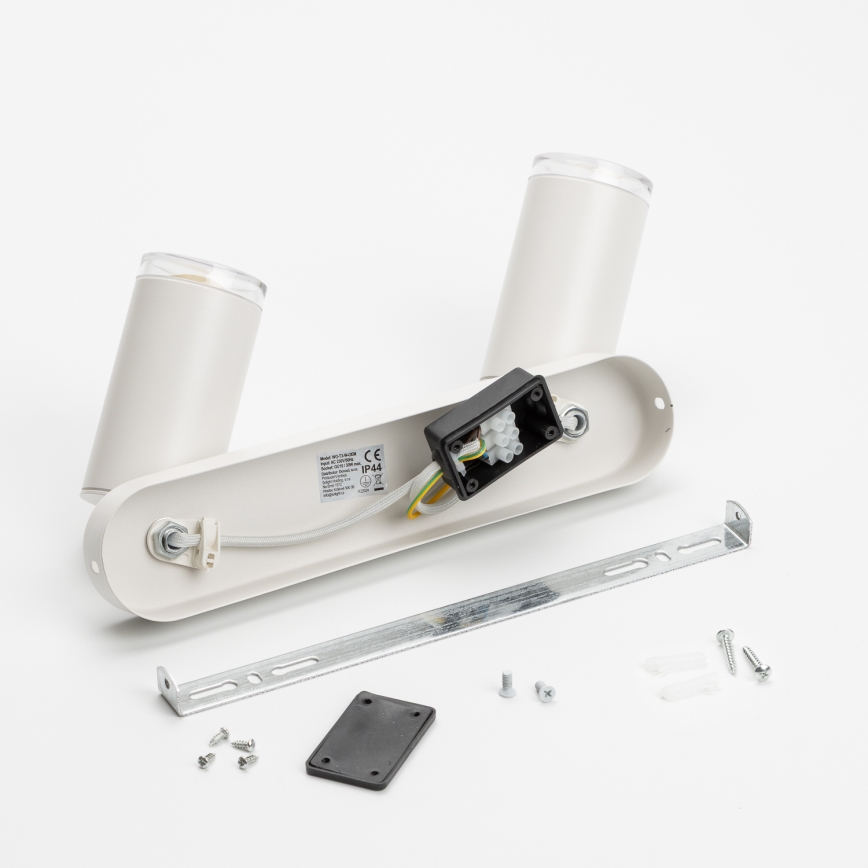 Brilagi - Спот за баня SELE 2xGU10/30W/230V IP44 бял