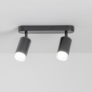 Brilagi - Спот за баня SELE 2xGU10/30W/230V IP44 черен