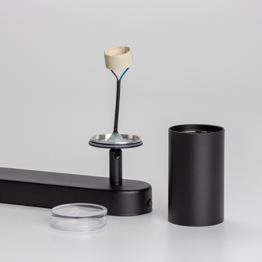 Brilagi - Спот за баня SELE 2xGU10/30W/230V IP44 черен