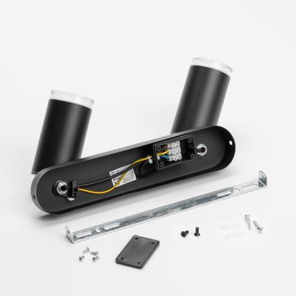 Brilagi - Спот за баня SELE 2xGU10/30W/230V IP44 черен