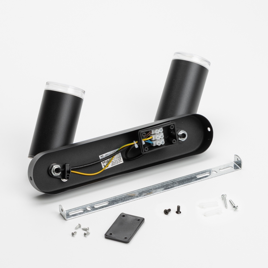 Brilagi - Спот за баня SELE 2xGU10/30W/230V IP44 черен