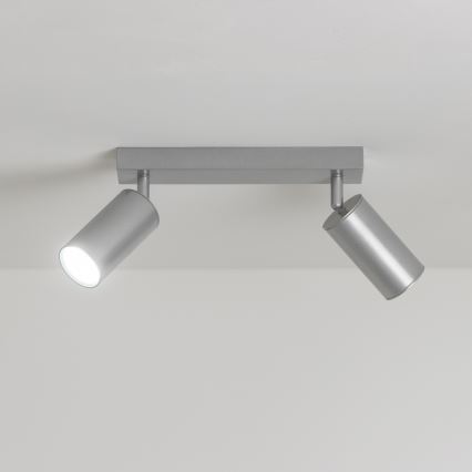 Brilagi - Спот за баня SELE 2xGU10/30W/230V IP44 сребрист
