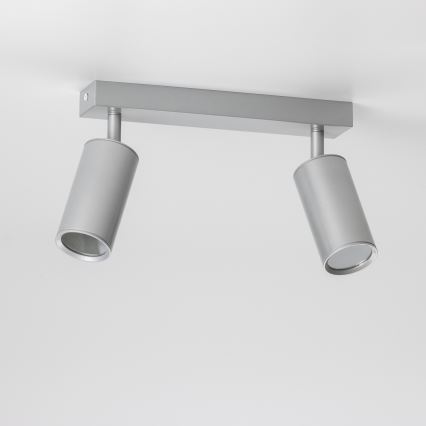 Brilagi - Спот за баня SELE 2xGU10/30W/230V IP44 сребрист