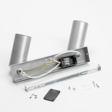 Brilagi - Спот за баня SELE 2xGU10/30W/230V IP44 сребрист