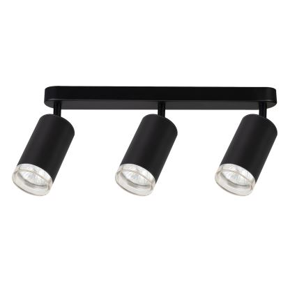 Brilagi - Спот за баня SELE 3xGU10/30W/230V IP44 черен