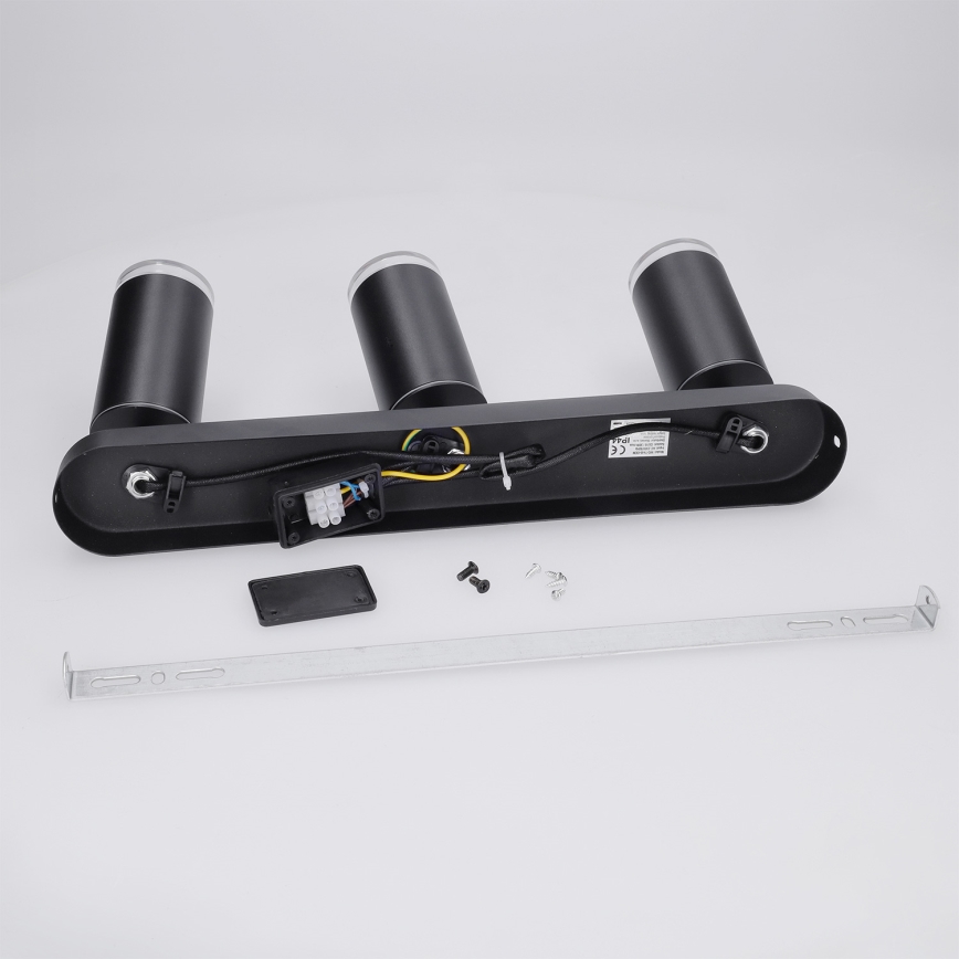 Brilagi - Спот за баня SELE 3xGU10/30W/230V IP44 черен