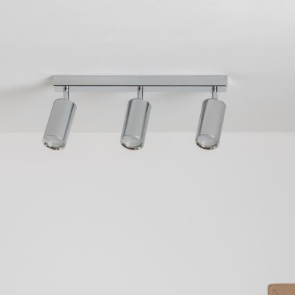 Brilagi - Спот за баня SELE 3xGU10/30W/230V IP44 лъскав хром