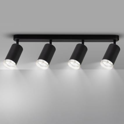 Brilagi - Спот за баня SELE 4xGU10/30W/230V IP44 черен