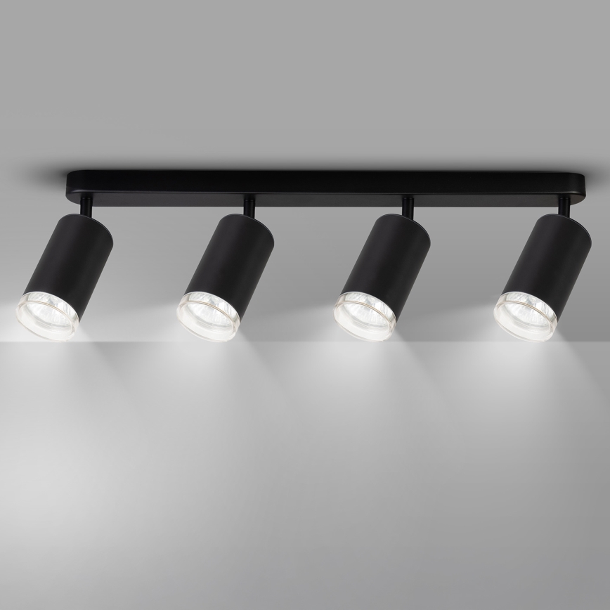 Brilagi - Спот за баня SELE 4xGU10/30W/230V IP44 черен