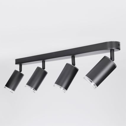 Brilagi - Спот за баня SELE 4xGU10/30W/230V IP44 черен