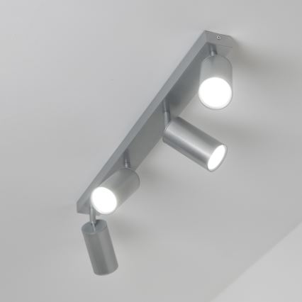 Brilagi - Спот за баня SELE 4xGU10/30W/230V IP44 сребрист