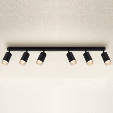 Brilagi - Спот за баня SELE 6xGU10/30W/230V IP44 черен