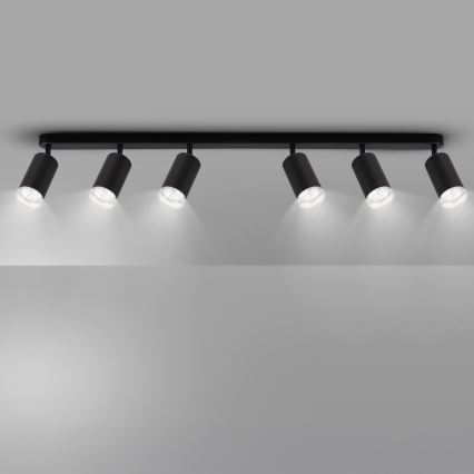 Brilagi - Спот за баня SELE 6xGU10/30W/230V IP44 черен