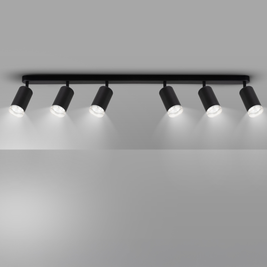 Brilagi - Спот за баня SELE 6xGU10/30W/230V IP44 черен