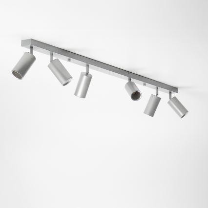 Brilagi - Спот за баня SELE 6xGU10/30W/230V IP44 сребрист