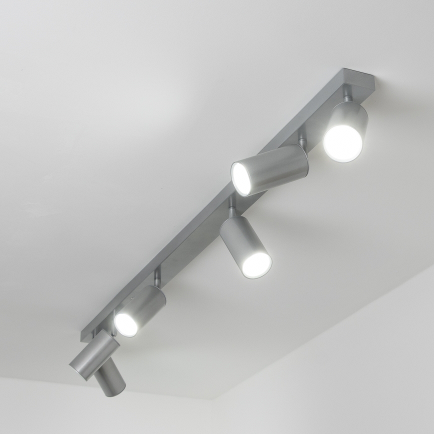 Brilagi - Спот за баня SELE 6xGU10/30W/230V IP44 сребрист