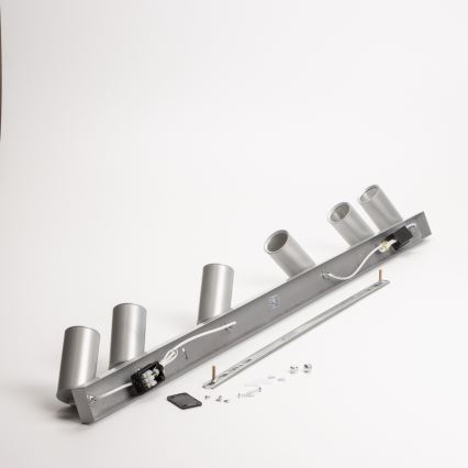 Brilagi - Спот за баня SELE 6xGU10/30W/230V IP44 сребрист
