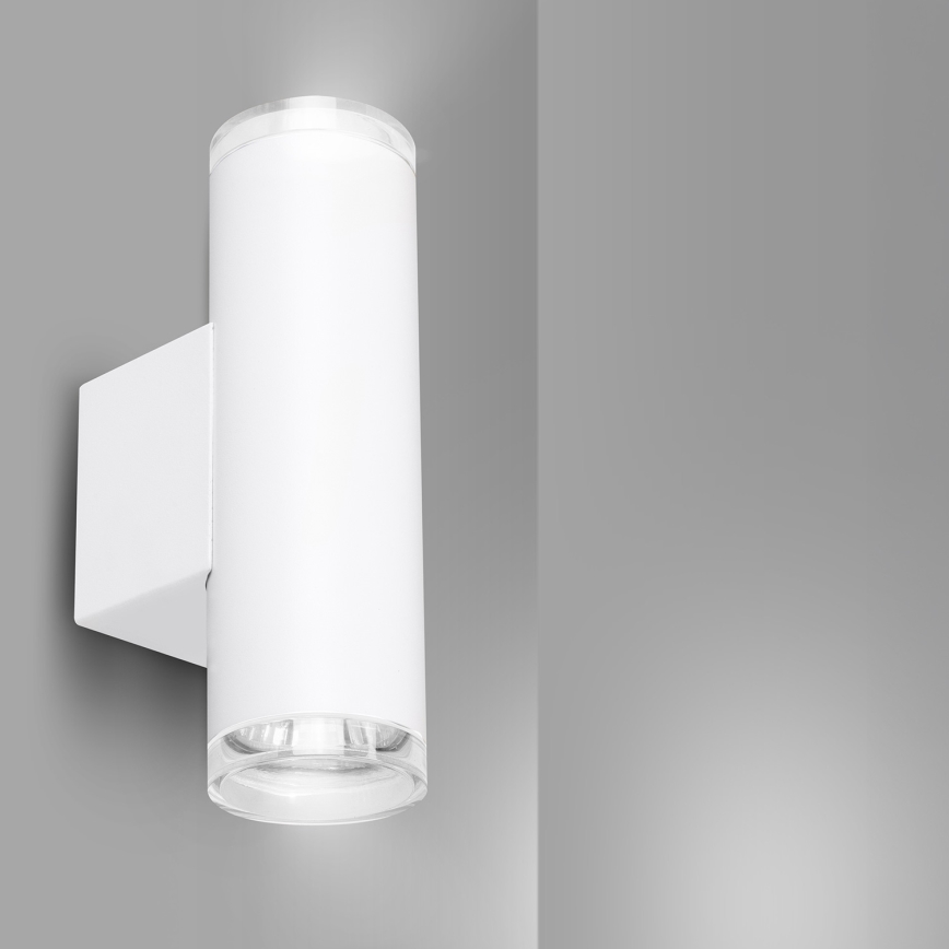Brilagi - Стенно точково осветително тяло за баня SELE AQUA 2xGU10/30W/230V IP44 бяло