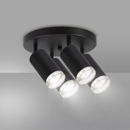 Brilagi - Спот за баня SELE AQUA 4xGU10/30W/230V IP44 черен