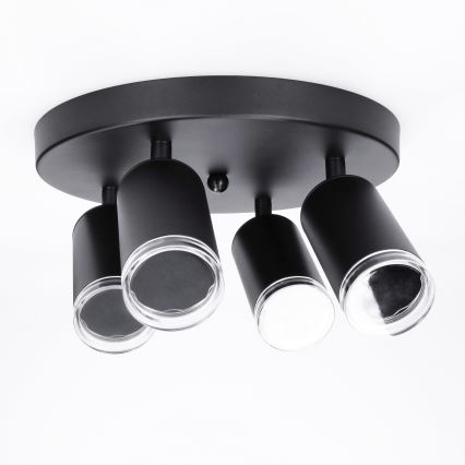 Brilagi - Спот за баня SELE AQUA 4xGU10/30W/230V IP44 черен