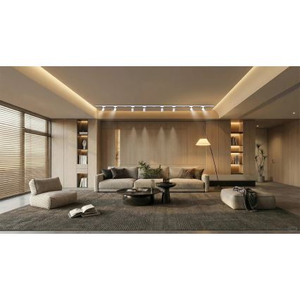 Brilagi - Спот за релсова система HUSKY 8xGU10/10W/230V бял