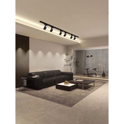 Brilagi - Спот за шинна система HUSKY, 6xGU10/10W/230V, черен