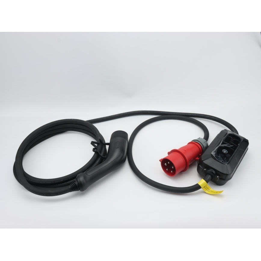 Brilagi - Пътническа станция за зареждане на електрически автомобили FAST AC Тип 2 16A/380V 11kW + щепсел 230V, 3,7kW 5m + калъф