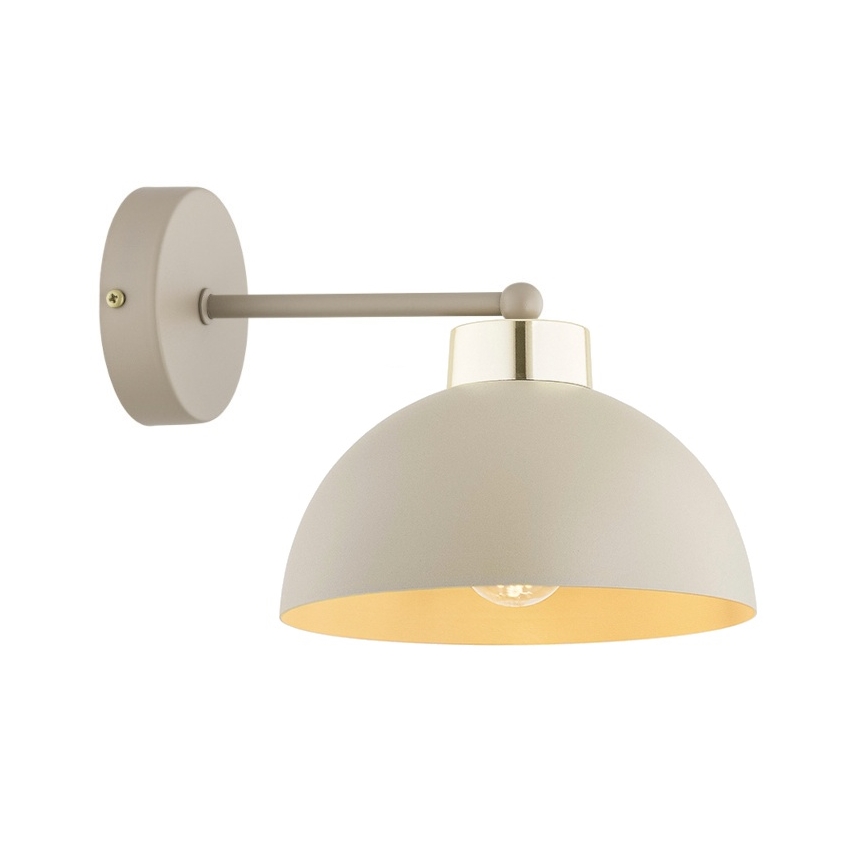 Brilagi - Стенна лампа 1xE27/60W/230V бежова/златна