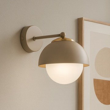 Brilagi - Стенна лампа COSMO 1xE27/60W/230V бежова/златиста