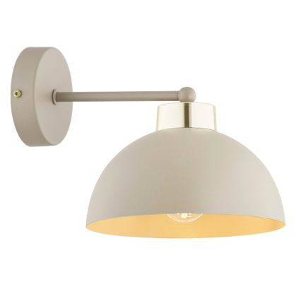 Brilagi - Стенна лампа MOON 1xE27/60W/230V бежова/златна