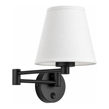 BRILAGI - Стенна лампа NUBILA 1xE27/15W/230V бяла/черна