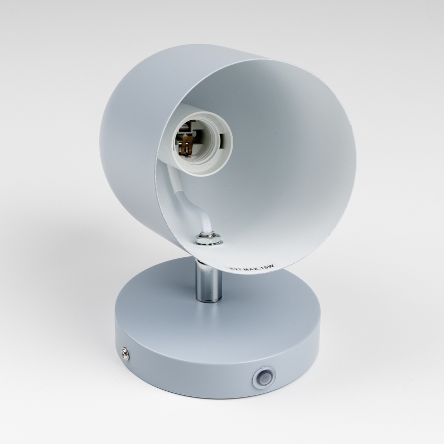 Brilagi - Стенно насочващо осветително тяло GALLION 1xE27/15W/230V синьо
