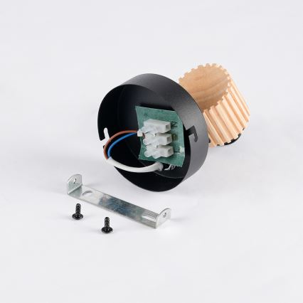 Brilagi - Стенно насочващо осветително тяло ODENSE 1xE14/10W/230V каучуково дърво/черно