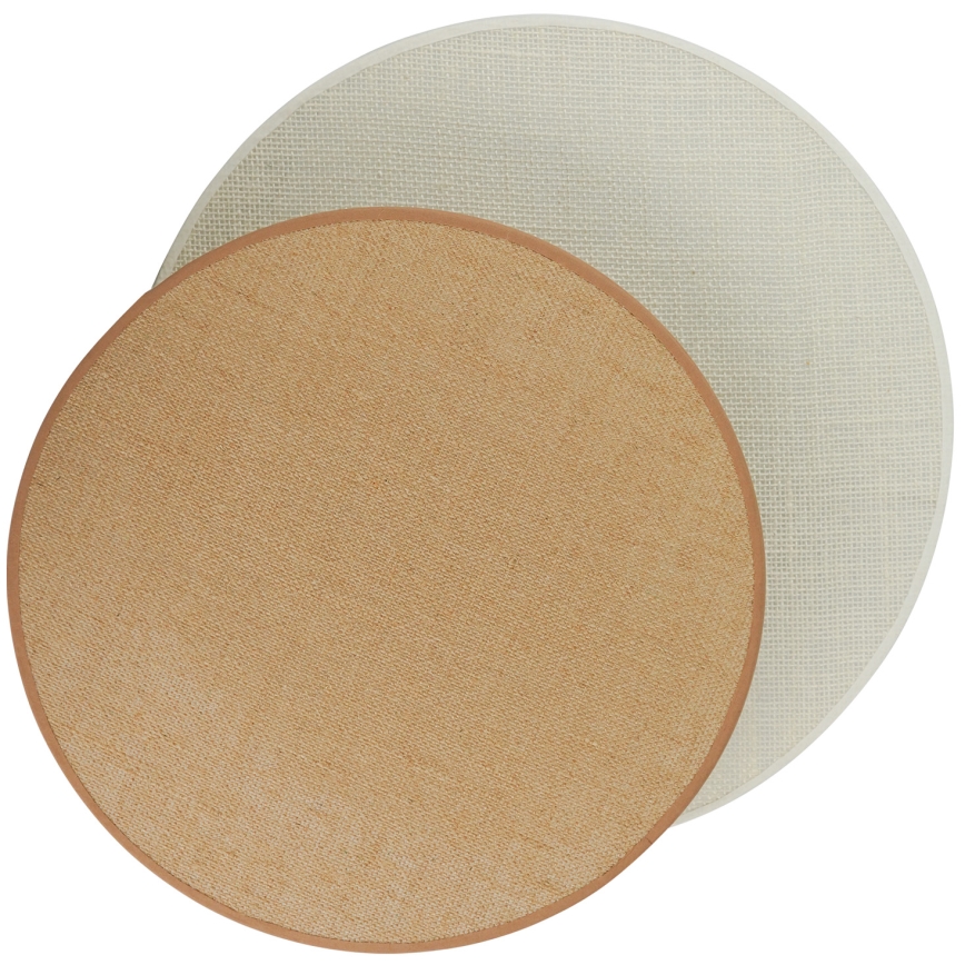 Brilagi - Стенно осветително тяло CIRCLES 1xE27/15W/230V 35x32 см бежово/кремаво