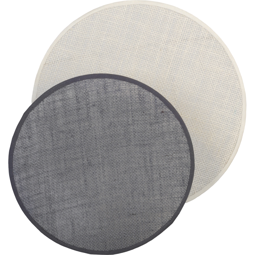 Brilagi - Стенно осветително тяло CIRCLES 1xE27/60W/230V Ø 35 см кремаво/сиво