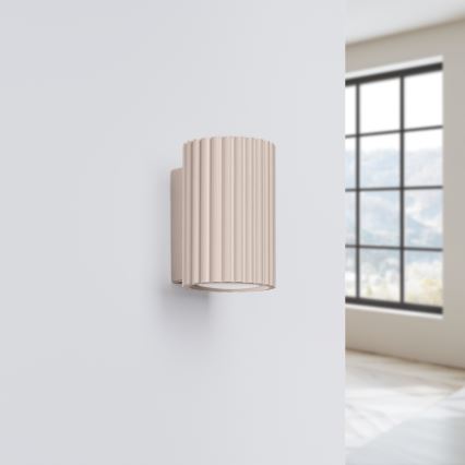 Brilagi - Стенно осветително тяло CRESTO 1xGU10/10W/230V 10 см таупе