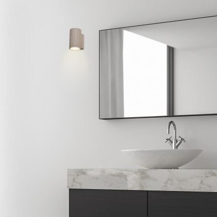 Brilagi - Стенно осветително тяло CRISPINA 1xGU10/10W/230V 10 cm бежово