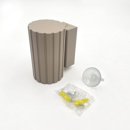 Brilagi - Стенно осветително тяло CRISPINA 1xGU10/10W/230V 10 cm бежово