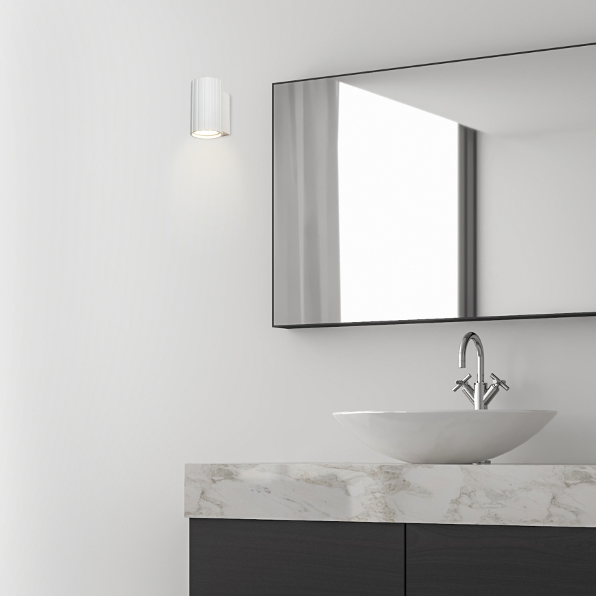 Brilagi - Стенно осветително тяло CRISPINA 1xGU10/10W/230V 10 cm бяло