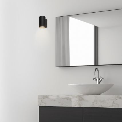 Brilagi - Стенно осветително тяло CRISPINA 1xGU10/10W/230V 10 cm черно