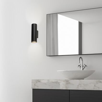 Brilagi - Стенно осветително тяло CRISPINA 2xGU10/10W/230V 20 cm черно